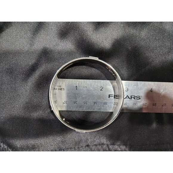 Coach Poppy Pink & Silver Bangle Bracelet Limited Edition - Picture 5 of 6